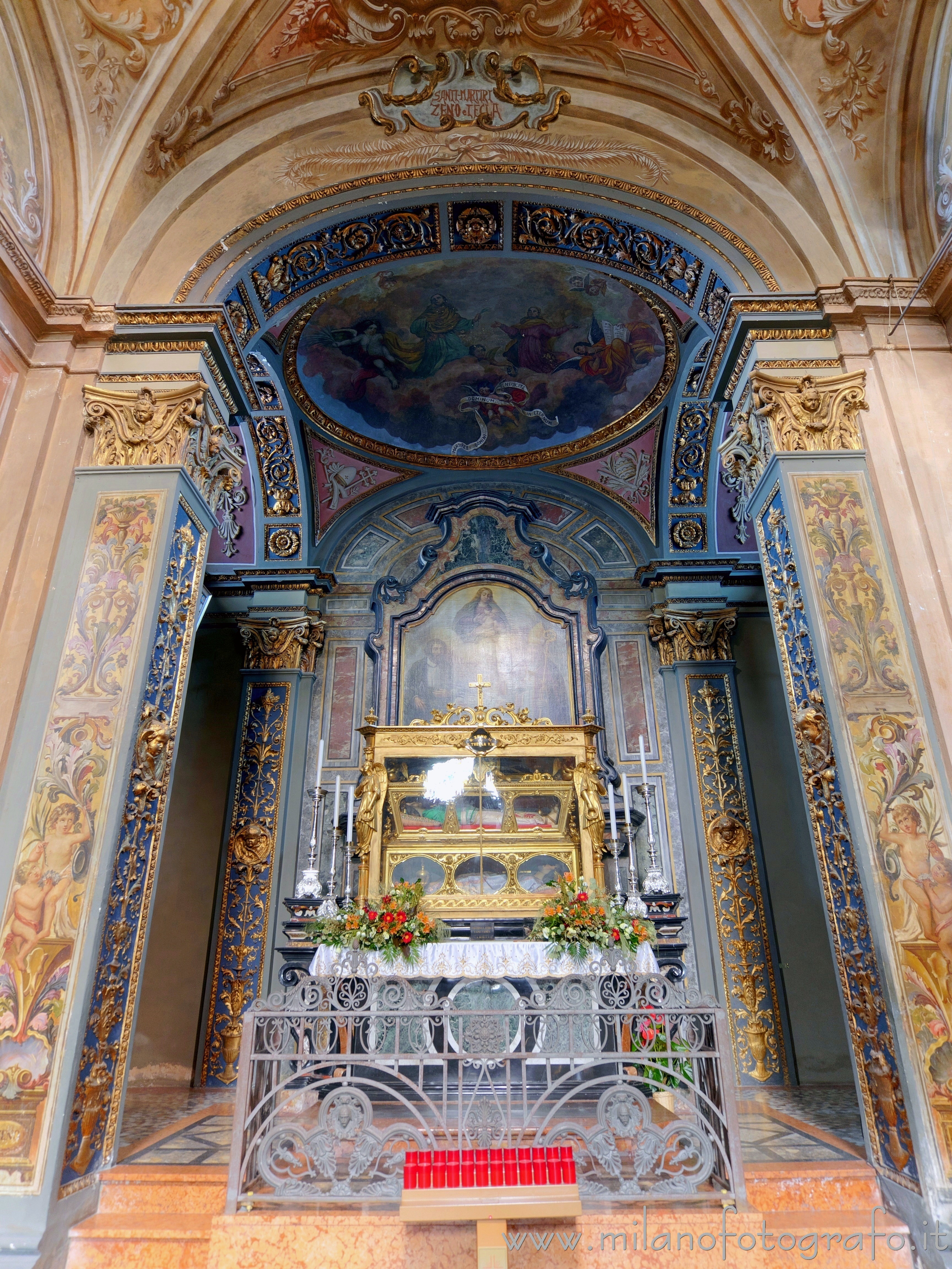 Momo (Novara, Italy) - Chapel of the Saints Zeno and Tecla in the Church of the Nativity of the Virgin Mary - Full resolution picture